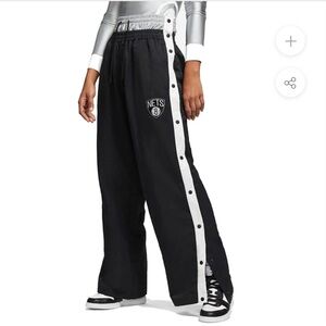 NIKE X AMBUSH BROOKLYN NETS WOMEN'S TEARAWAY PANT - BLACK